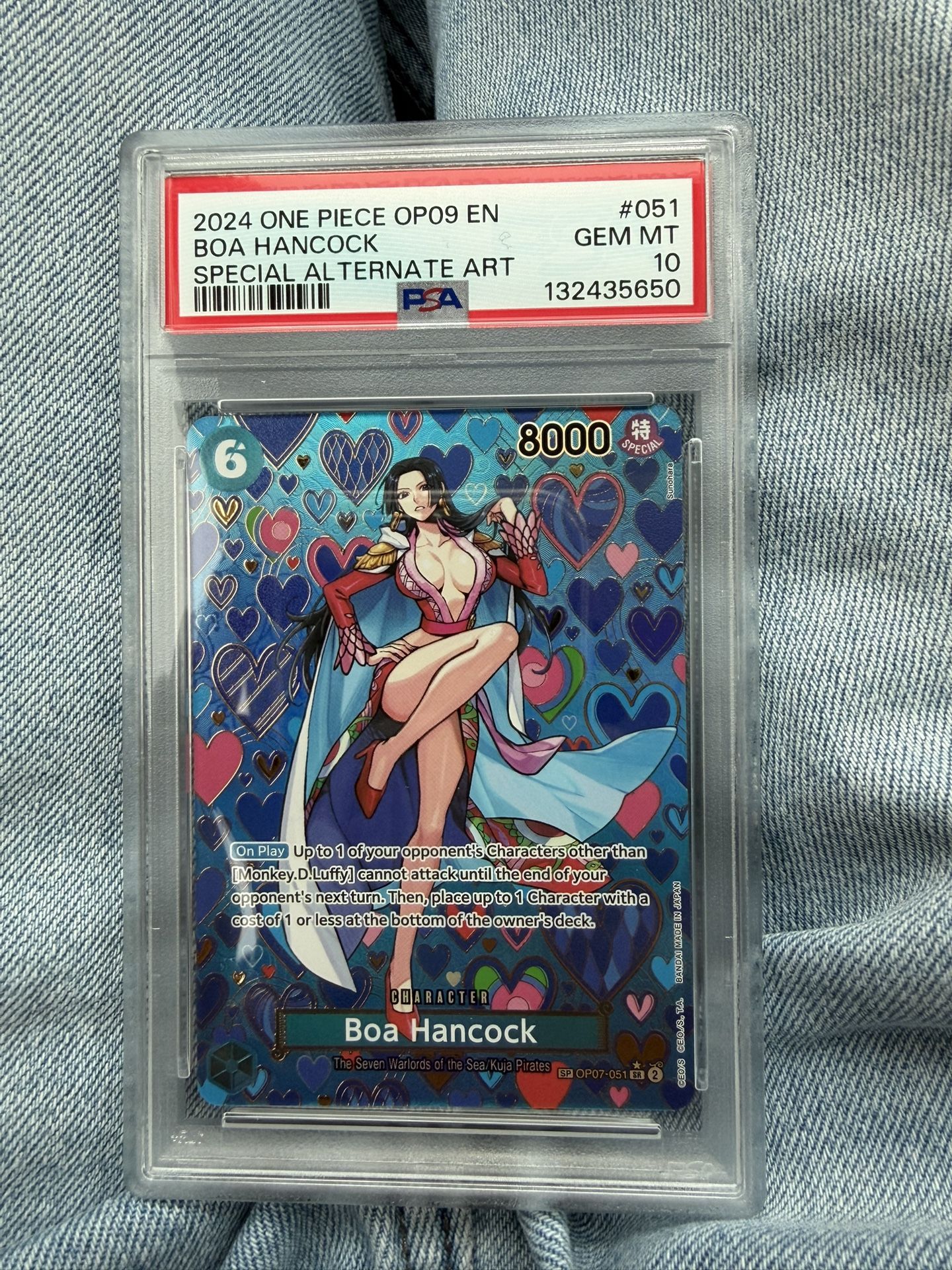 Boa Hancock (SP) - Emperors in the New World (OP09) PSA 10