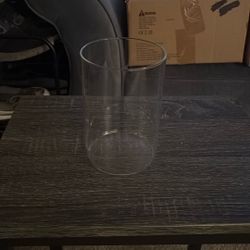 10 Modern Glass Cylinder Vases / Hurricane Candle Holders