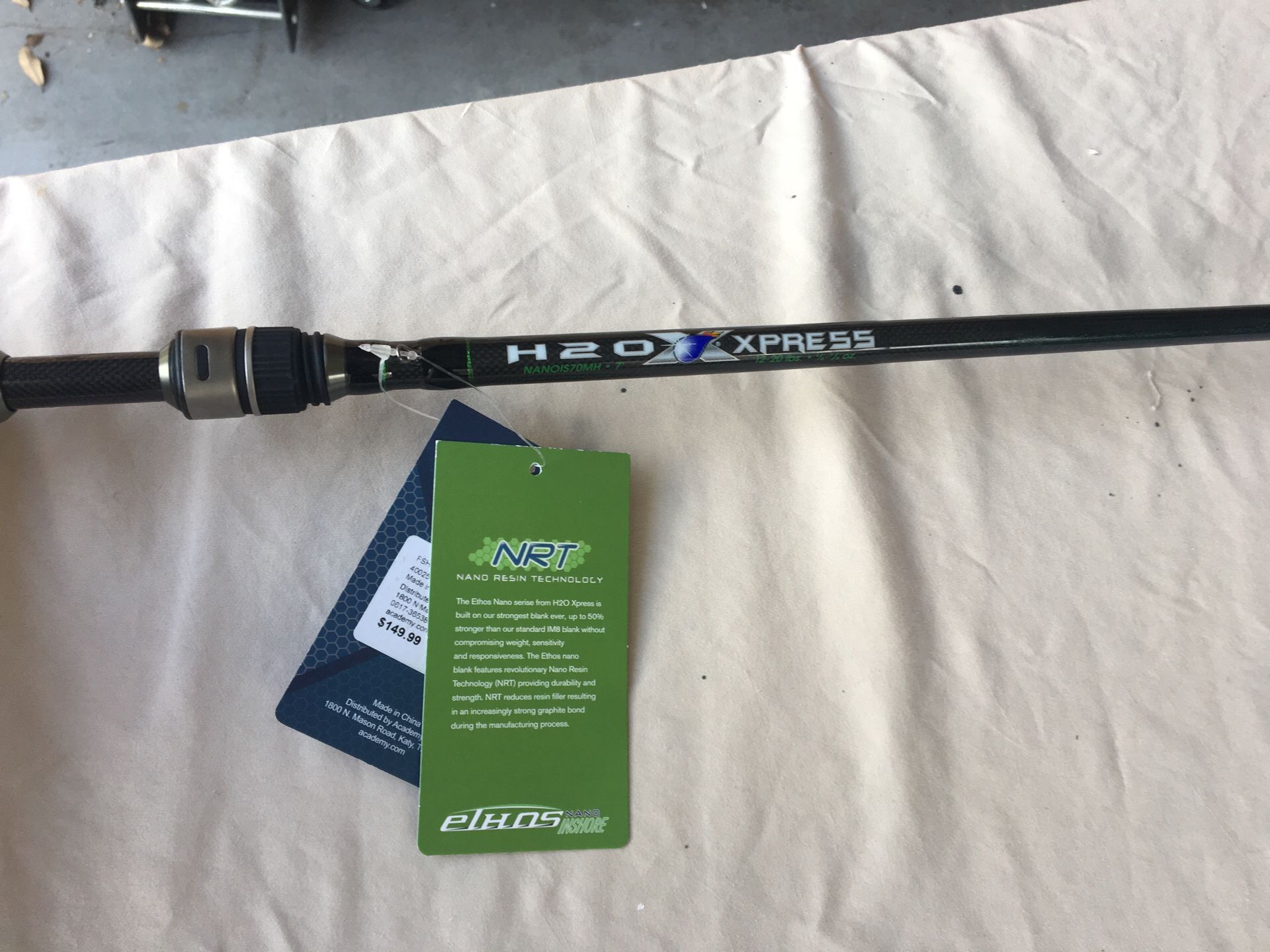 H20 Express ethos nano inshore fishing rod for Sale in Orlando, FL