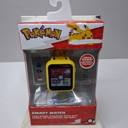 Boys' Pokemon Pikachu Interactive smart Watch - Yellow new selling for only $15