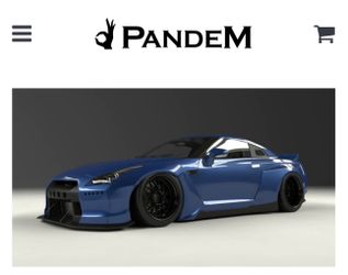 Pandem R35 GT-R Wide body Kit