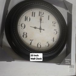 20" Wall Clock  / Decorative 