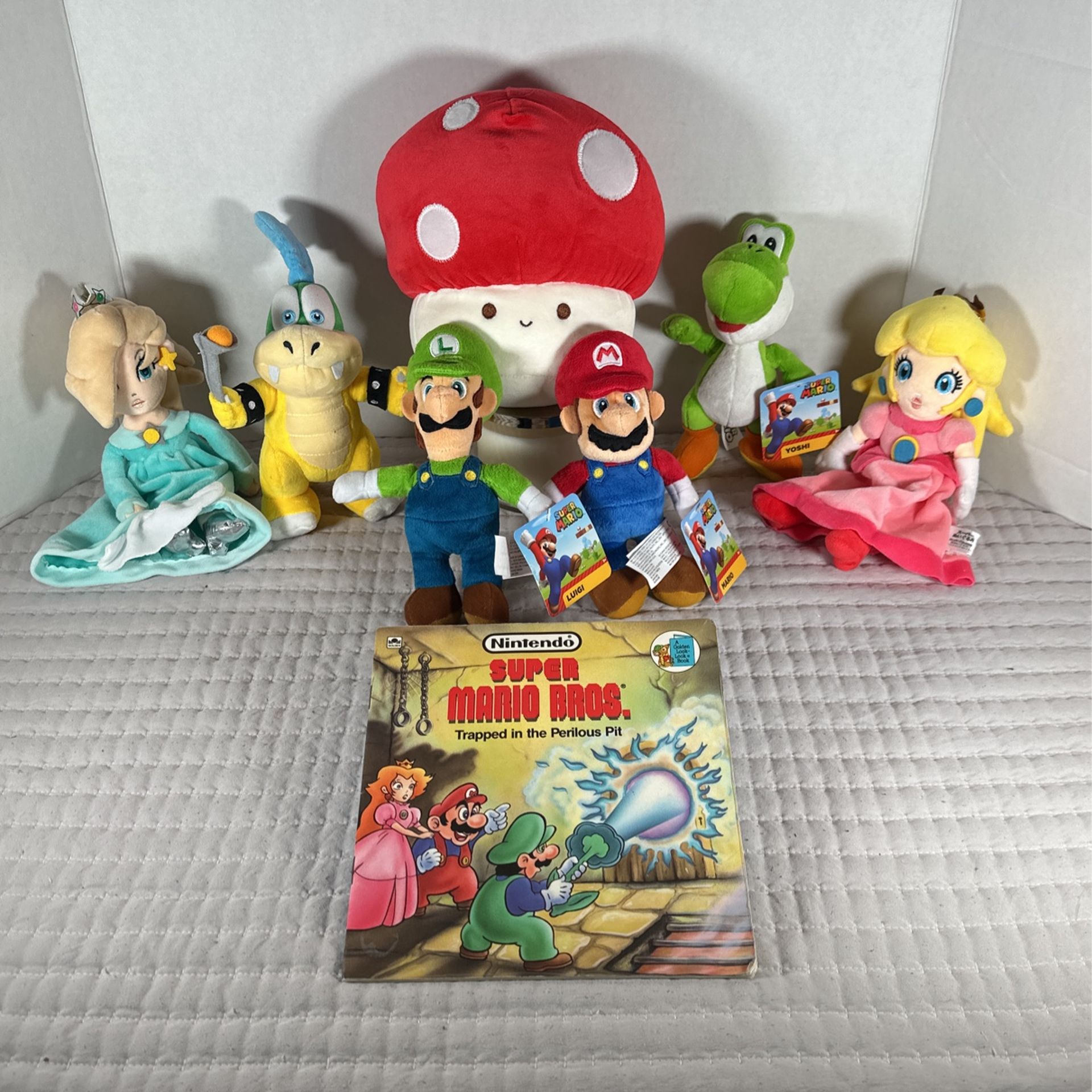 Super Mario’s Plush Abd Book