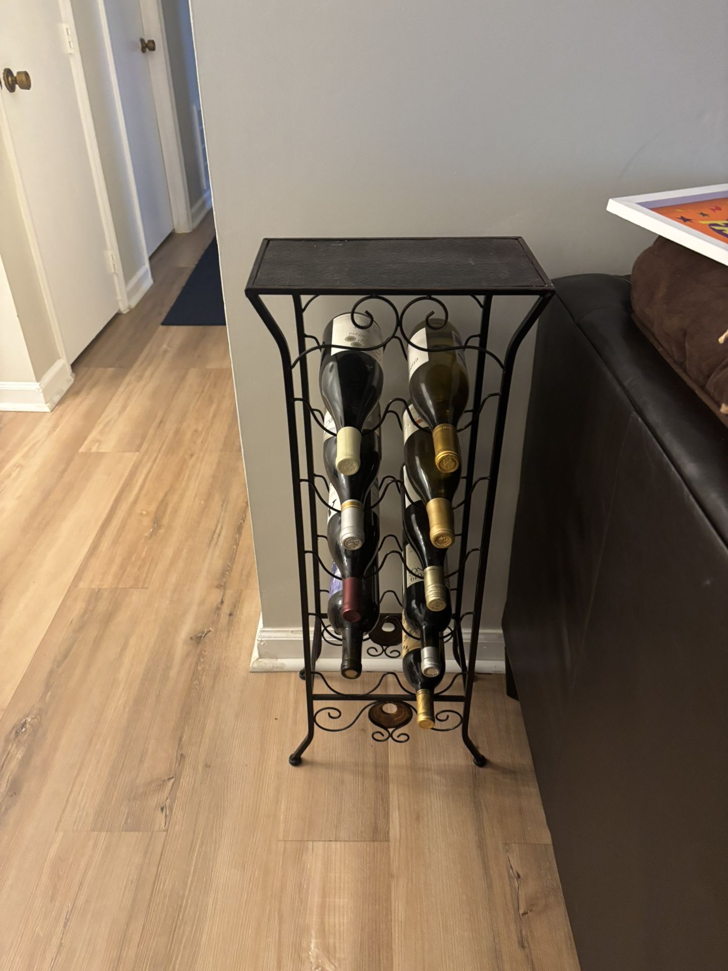 Wine Rack And wine For Sale