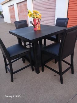 Table and chairs