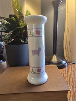 Vintage Bunny and Lamb Bud Vase from 1988 by FTDA