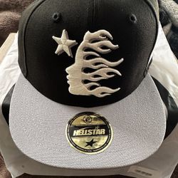 HALLSTAR - Black / Gray ( Raiders Colorway ) Fitted - 7 1/2