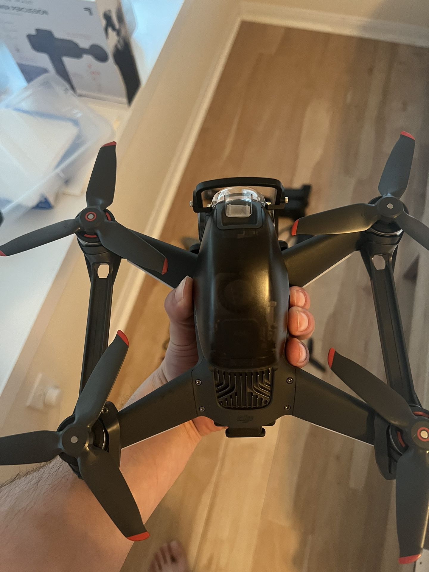DJI FPV Drone With Goggles and 3 Batteries