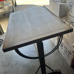 Cost Plus/World Market Drafting Table 32” X 48” X 36” Tall. 
