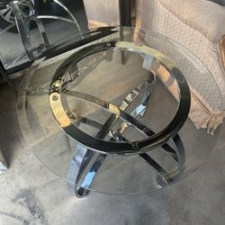 Glass Small Table 