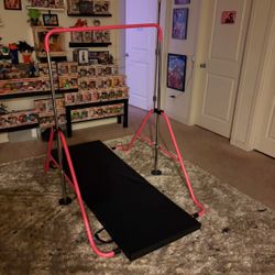 Gymnastic Bar And Mat 
