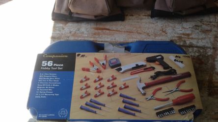 Companion 56 piece hobby tool set