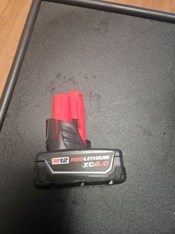 M12 6.0 Milwaukee battery