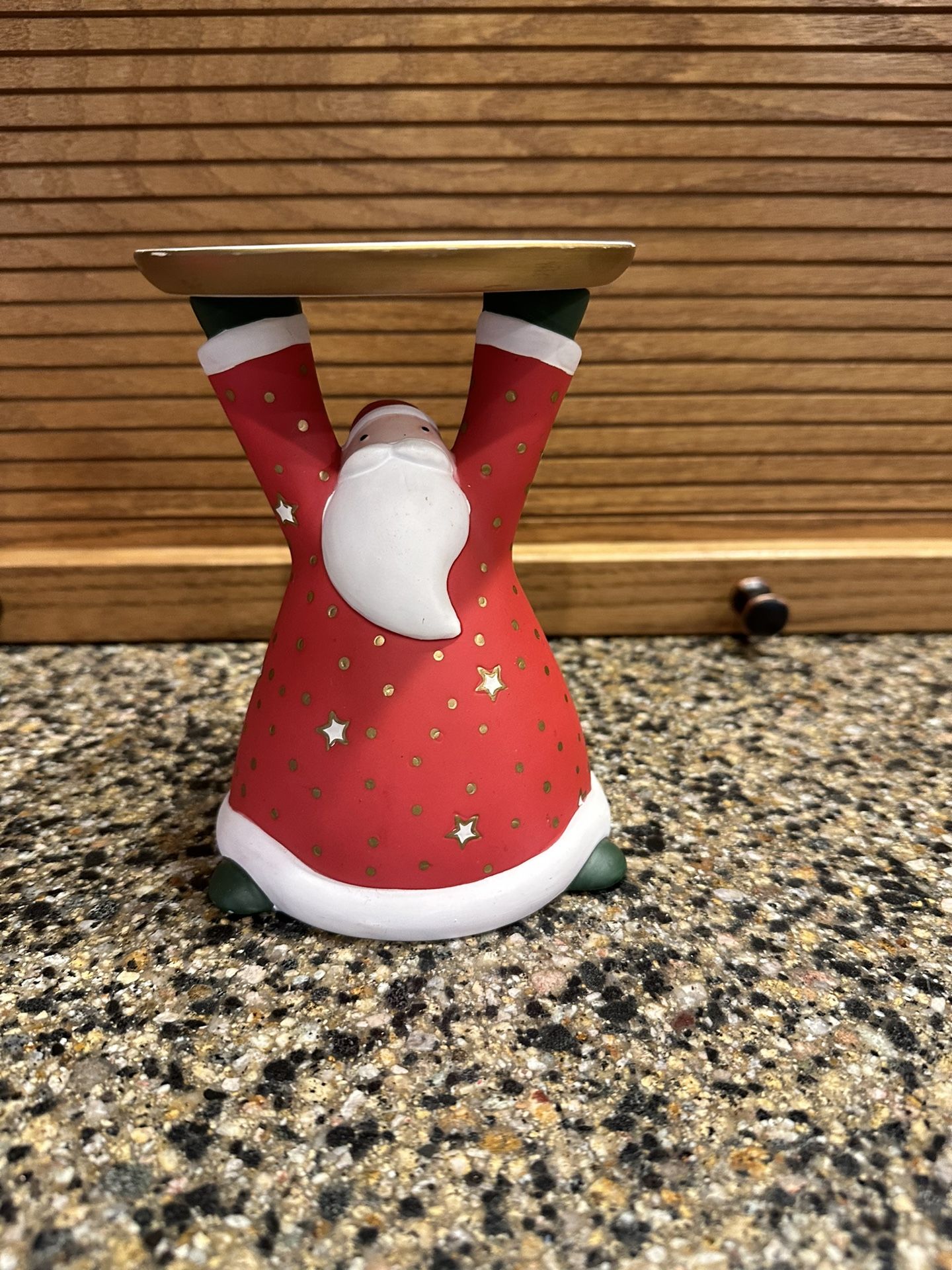 Partylite Santa Pillar Holder