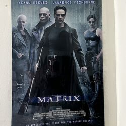 The Matrix Double Sided Movie Poster - From Theater