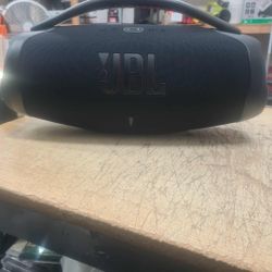 JBL Boombox 3 Black Portable Bluetooth Speaker with Massive Sound, Deepest Bass, IPX7 Waterproof.