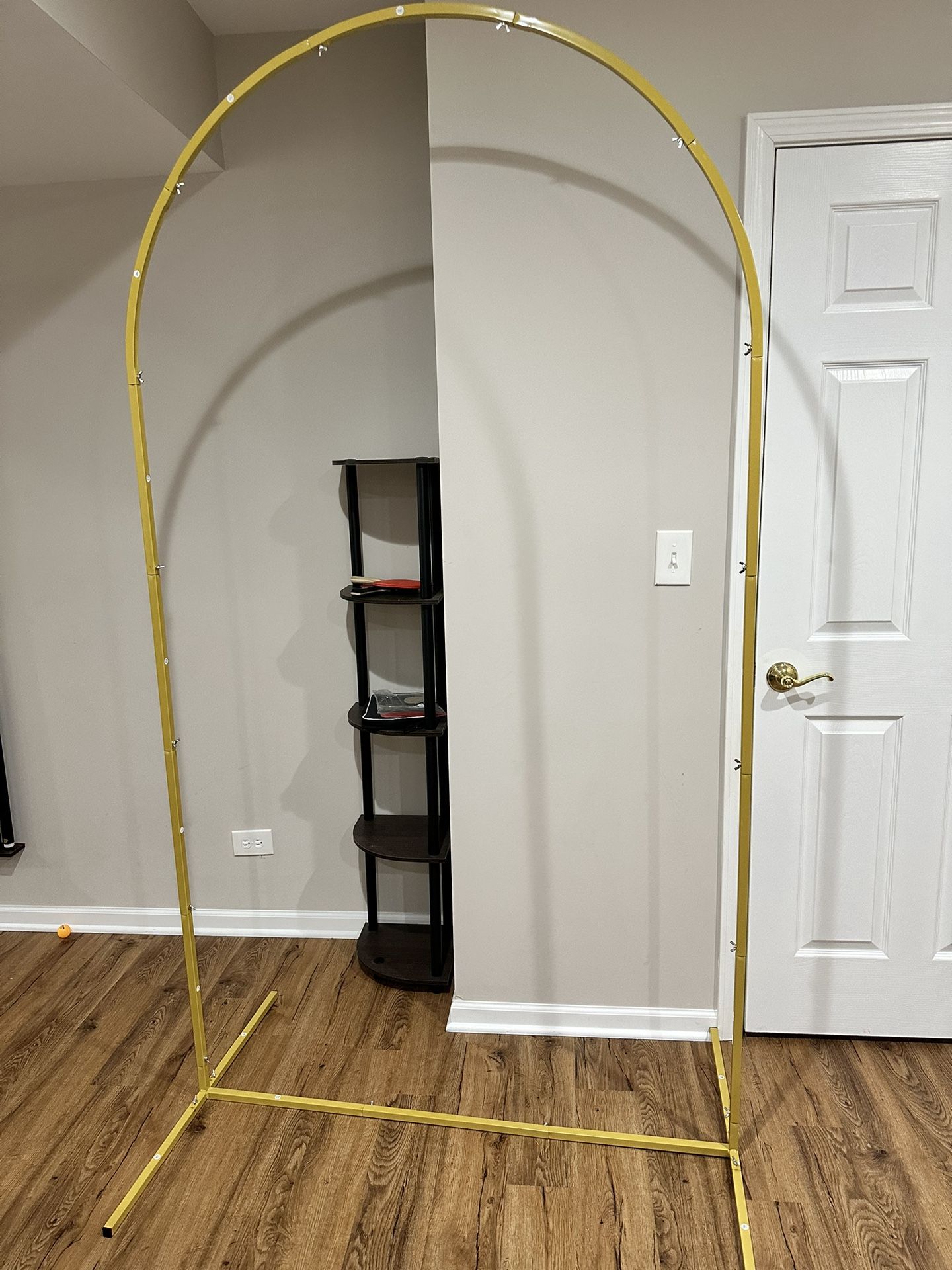 7.2 Ft Arch Backdrop Stand With White Cover 