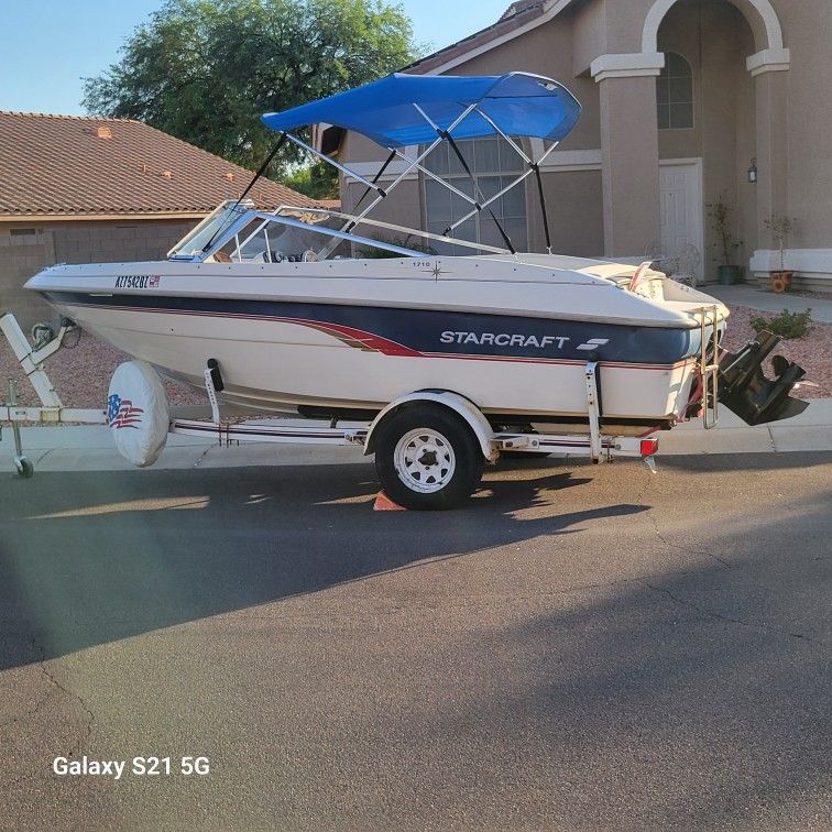 18' 1997 Starcraft W/ Trailer $5000 obo