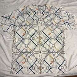 Hermes Cable V-Neck Women’s T-Shirt