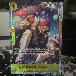 Donquixote Rosinante Treasure Rare Op12-108 The Azure Sea’s Seven 