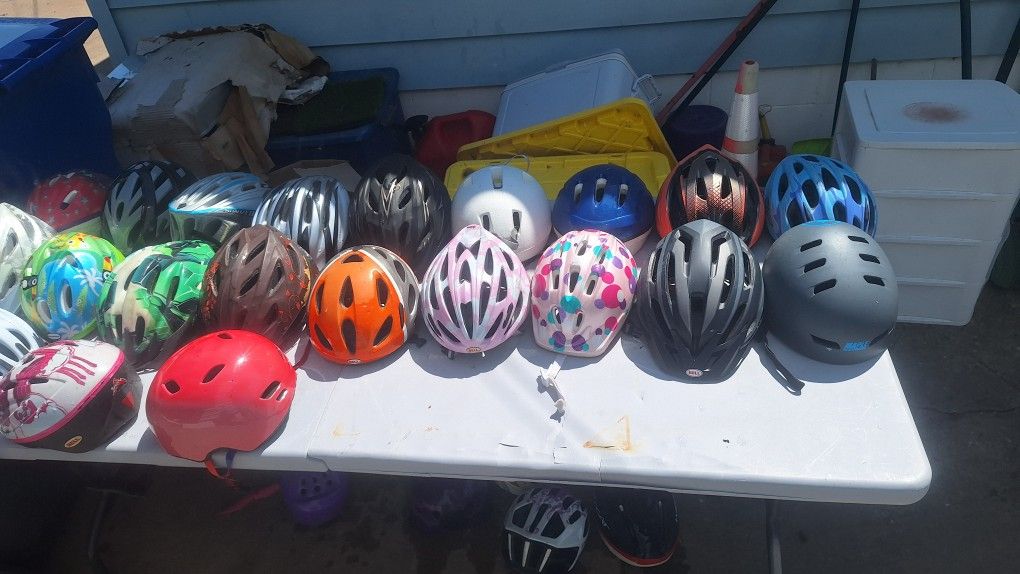 Bike Helmets $5 Each