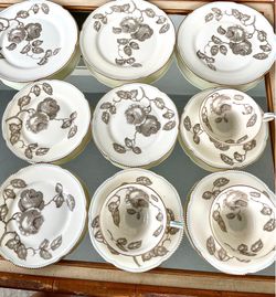 Vintage Castleton China "Gloria" Pattern - 11 Piece Partial Set
