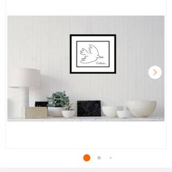 Amanti Art (Brand Rating: 4.5/5) © Dove of Peace by Pablo Picasso Framed Print Wall Art