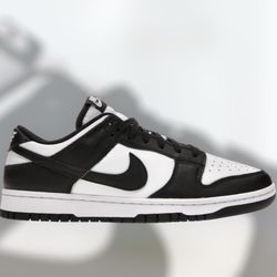 Nike Dunk Low “Black/White🐼 Sizes (8.5M/9.5M/7W/5.5Y) Now Available!!⚪️⚫️⚪️🐼 $140. Cash each. DS(New). 