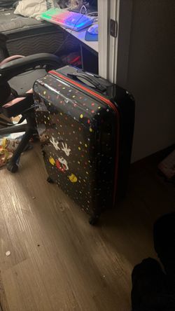 Checked Large Luggage