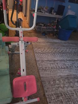 Work out ab and stair master
