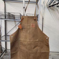 New Heavy Duty Canvas BBQ Apron