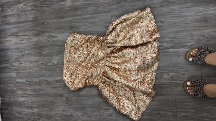 Champagne birthday dress