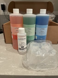 Apera pH Calibration Solution Kit w/ CalPod (4.00 / 7.00 / 10.01) – New