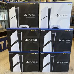 PlayStation 5 & PlayStation 5 Slim ((Take It Home In Payments/ llévatelo a casa en pagos)