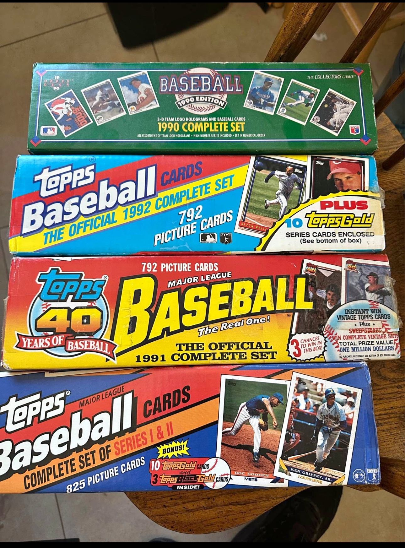 Early 90s Mlb Cards