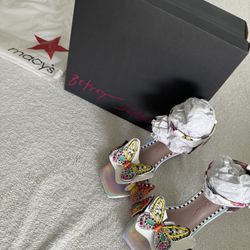 Must Go Butterfly High Heels Betsy Johnson $40 OBO Size 6