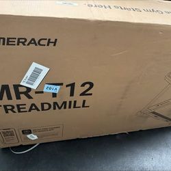 MERACH T12 Foldable Treadmill with Auto Incline – Used Once