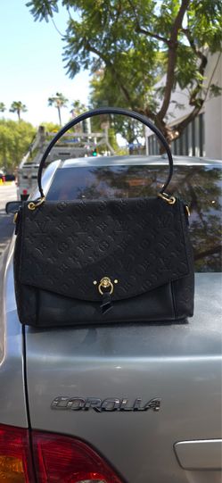 black Louis Vuitton Blanche M
