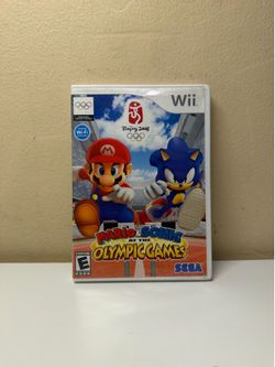 Mario & Sonic at the Olympic Games Wii Complete with Case & Manual