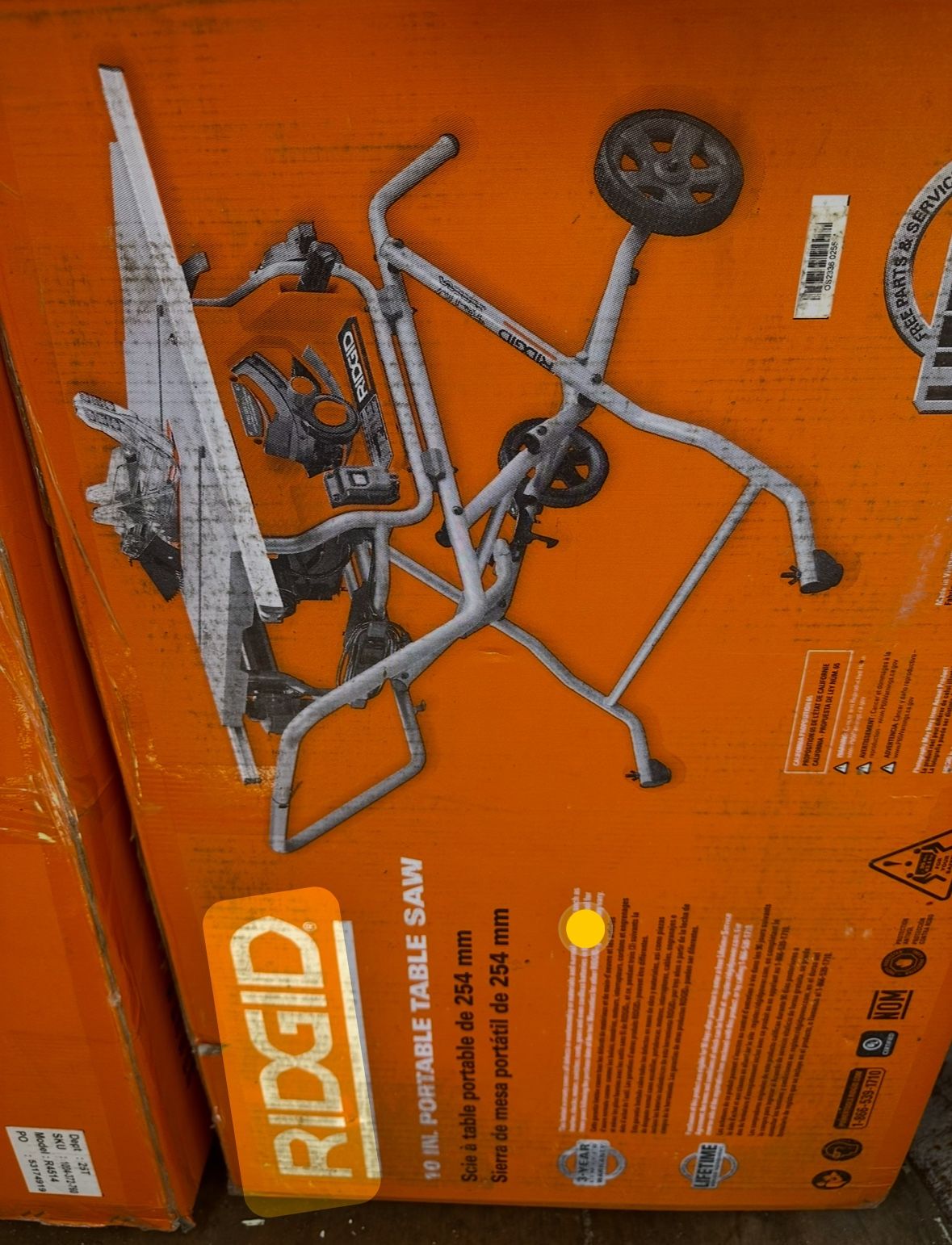 Ridgid Portable Saw