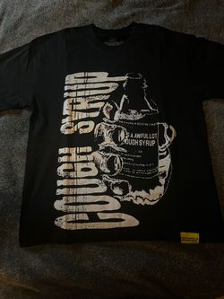 Black cough syrup t-shirt
