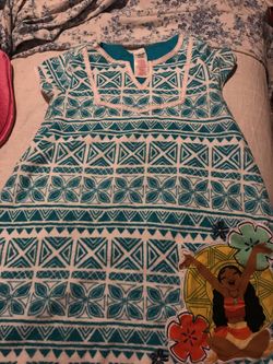 DISNEY MOANA SIZE 7/8