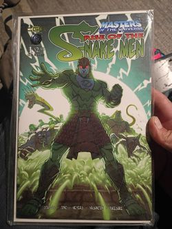 Masters of the Universe Rise of the Snake Men #1 & #3 Comic