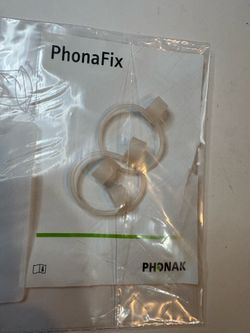 Phonak PhonaFix Hearing Aid Retention Rings - 2 Pack - Ref 042-N136