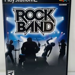 CIB (Tested) Rock Band - PS2 Sony Playstation 2