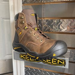 Keen Waterproof American Built Soft Toe Boot 