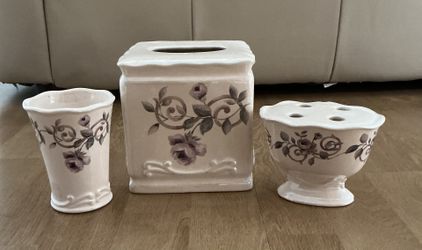 Croscill Bordeaux Chambord Bathroom Accessories