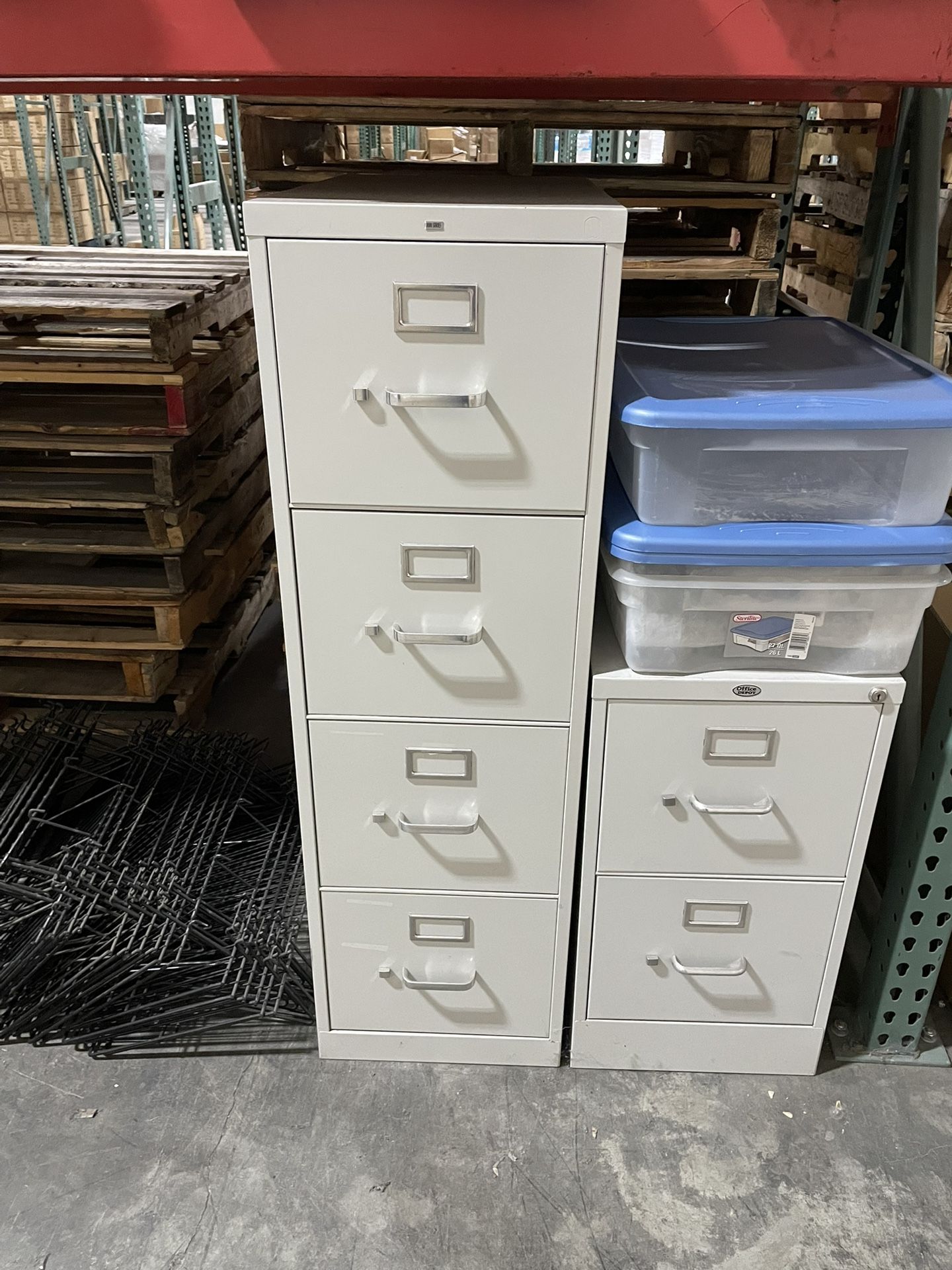 4 Drawer File Cabinets