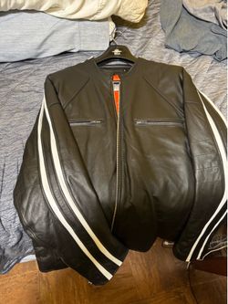 Leather Jacket Motorcycle Style