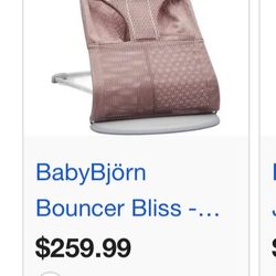 Baby Born Pink Mesh Bouncer 